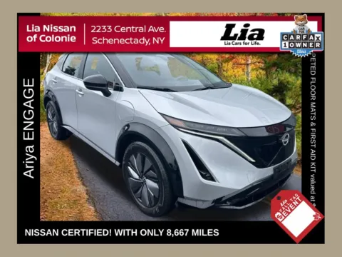 Silver 2023 Nissan Ariya ENGAGE for sale in Schenectady, NY
