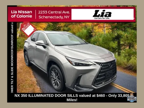 Silver 2024 Lexus NX 350 Base for sale in Schenectady, NY