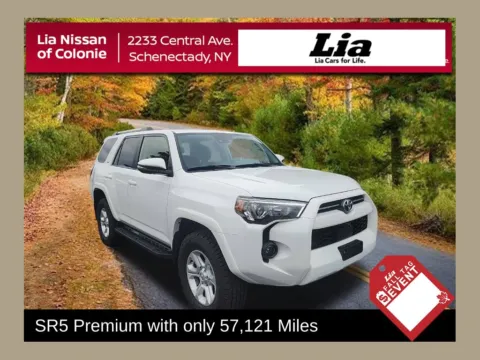 White 2024 Toyota 4Runner SR5 Premium for sale in Schenectady, NY