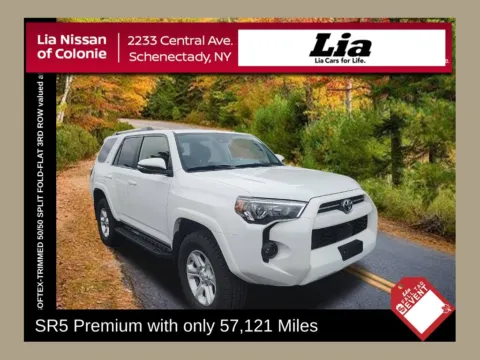 White 2024 Toyota 4Runner SR5 Premium for sale in Schenectady, NY