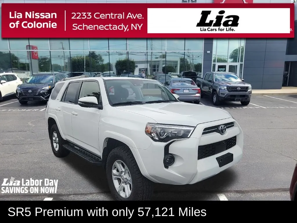 White 2024 Toyota 4Runner SR5 Premium for sale in Schenectady, NY