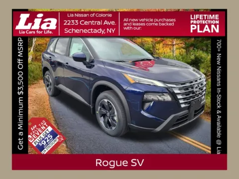 Blue 2026 Nissan Rogue SV for sale in Schenectady, NY