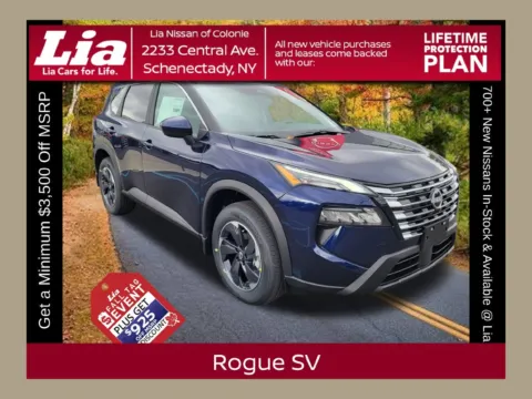 Blue 2026 Nissan Rogue SV for sale in Schenectady, NY