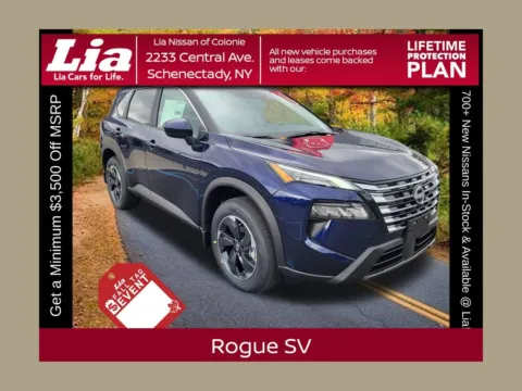 Blue 2026 Nissan Rogue SV for sale in Schenectady, NY
