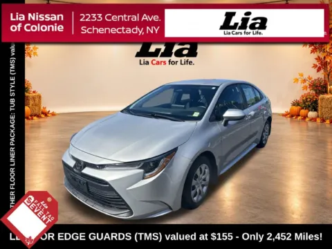 Silver 2024 Toyota Corolla LE for sale in Schenectady, NY