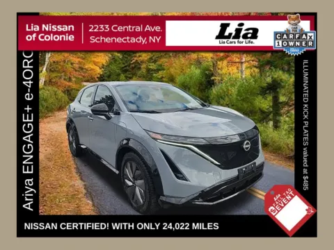 Gray 2024 Nissan Ariya ENGAGE+ e-4ORCE for sale in Schenectady, NY