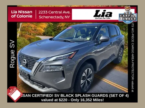 Gray 2023 Nissan Rogue SV for sale in Schenectady, NY