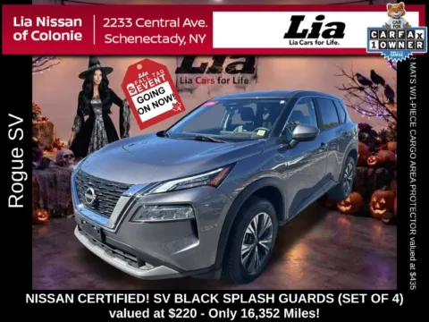 Gray 2023 Nissan Rogue SV for sale in Schenectady, NY