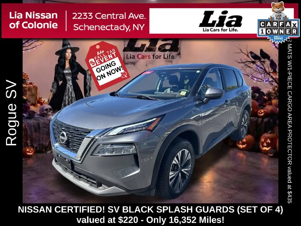 Gray 2023 Nissan Rogue SV for sale in Schenectady, NY