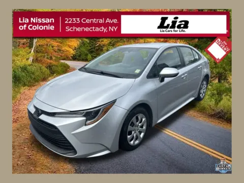Silver 2023 Toyota Corolla LE for sale in Schenectady, NY