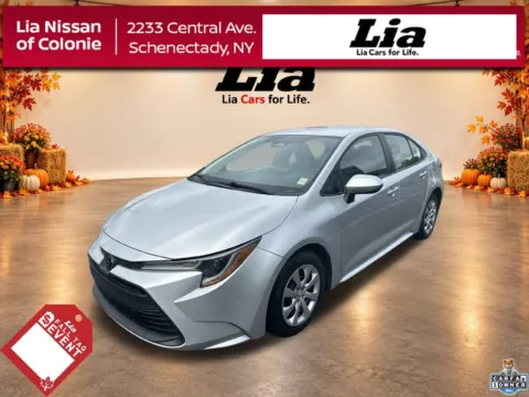 Silver 2023 Toyota Corolla LE for sale in Schenectady, NY