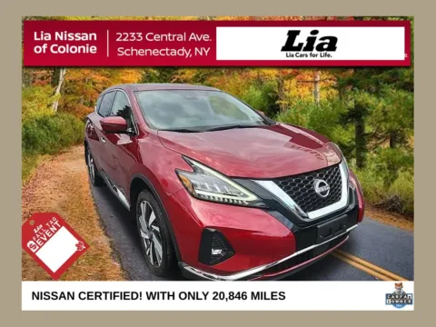 Red 2023 Nissan Murano SL for sale in Schenectady, NY