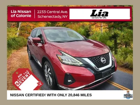 Red 2023 Nissan Murano SL for sale in Schenectady, NY