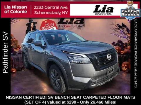 Gray 2024 Nissan Pathfinder SV for sale in Schenectady, NY