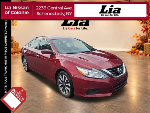 Red 2017 Nissan Altima 2.5 SV for sale in Schenectady, NY