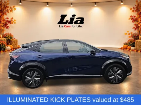 Photos of 2024 Nissan Ariya EVOLVE+ e-4ORCE for sale in Schenectady, NY at Lia Nissan of Colonie