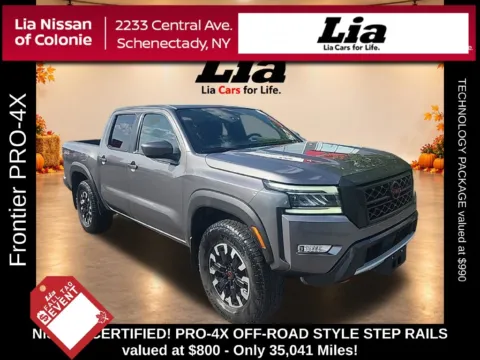 Gray 2023 Nissan Frontier PRO-4X for sale in Schenectady, NY