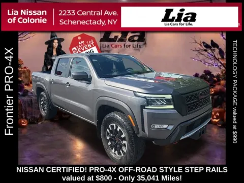 Gray 2023 Nissan Frontier PRO-4X for sale in Schenectady, NY