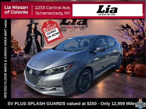 Gray 2025 Nissan Leaf SV Plus for sale in Schenectady, NY