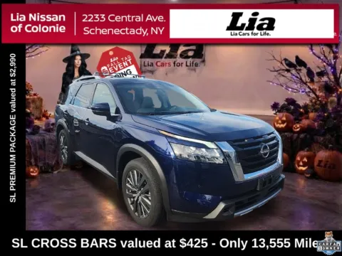 Blue 2025 Nissan Pathfinder SL for sale in Schenectady, NY