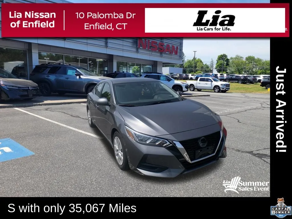 Gray 2023 Nissan Sentra S for sale in Enfield, CT
