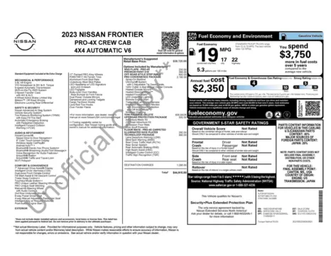 More photos of 2023 Nissan Frontier PRO-4X at Lia Nissan of Enfield, CT