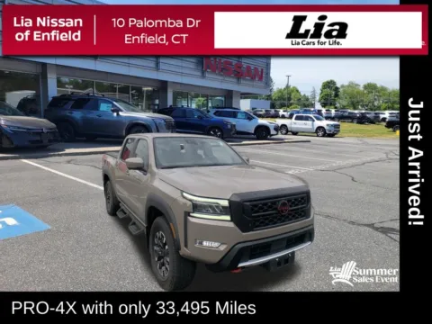 Beige 2023 Nissan Frontier PRO-4X for sale in Enfield, CT
