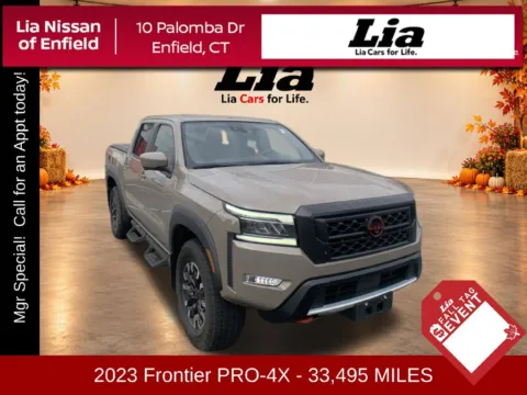 Beige 2023 Nissan Frontier PRO-4X for sale in Enfield, CT