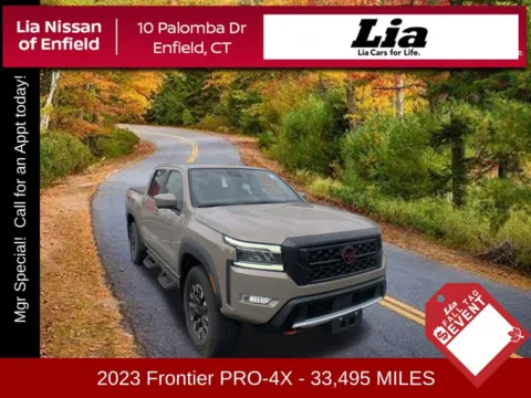 Beige 2023 Nissan Frontier PRO-4X for sale in Enfield, CT