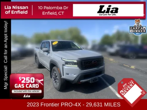 Gray 2023 Nissan Frontier PRO-4X for sale in Enfield, CT
