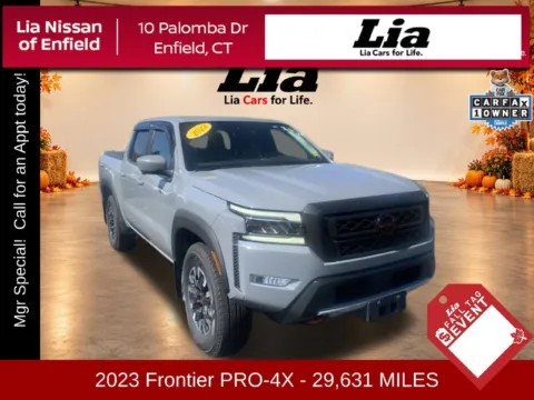 Gray 2023 Nissan Frontier PRO-4X for sale in Enfield, CT