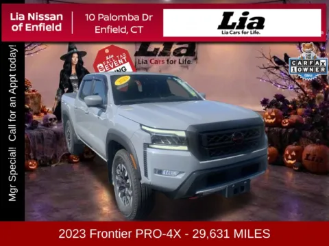 Gray 2023 Nissan Frontier PRO-4X for sale in Enfield, CT