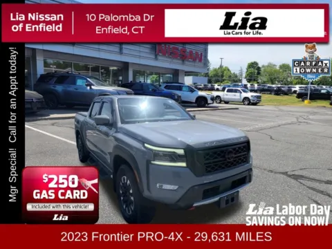 Gray 2023 Nissan Frontier PRO-4X for sale in Enfield, CT
