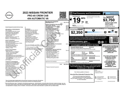 More photos of 2023 Nissan Frontier PRO-4X at Lia Nissan of Enfield, CT