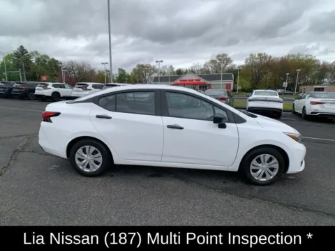 Photos of 2025 Nissan Versa 1.6 S for sale in Enfield, CT at Lia Nissan of Enfield