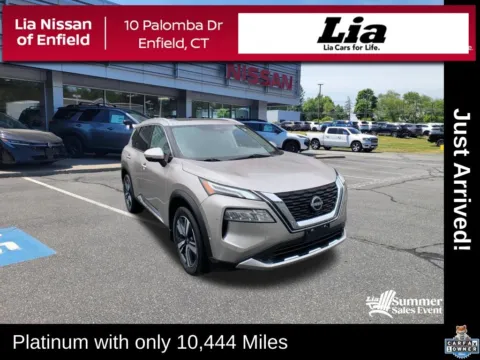 Silver 2023 Nissan Rogue Platinum for sale in Enfield, CT