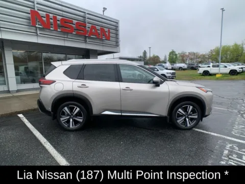 Photos of 2023 Nissan Rogue Platinum for sale in Enfield, CT at Lia Nissan of Enfield