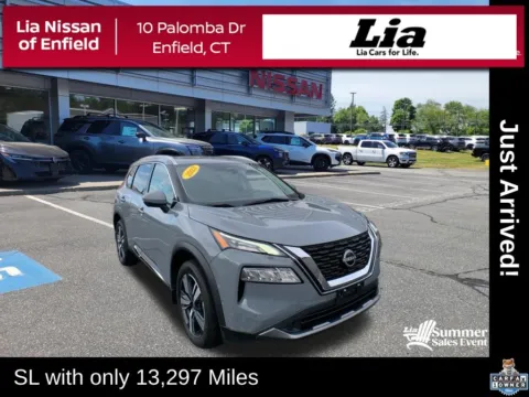 Gray 2023 Nissan Rogue SL for sale in Enfield, CT