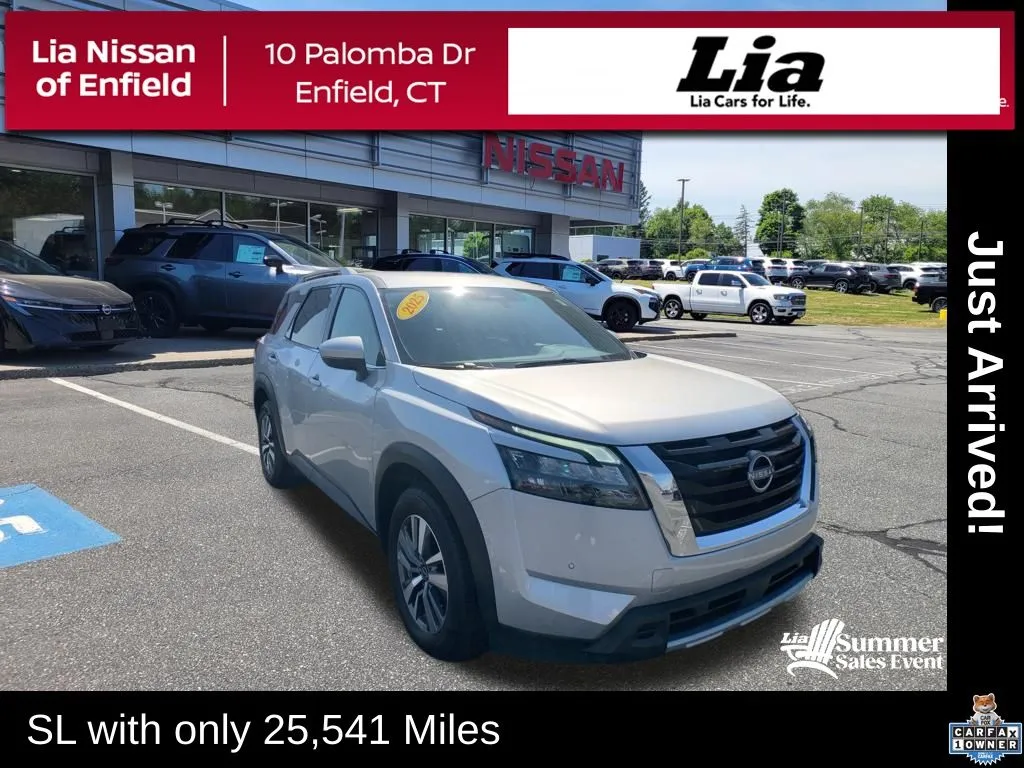 Silver 2025 Nissan Pathfinder SL for sale in Enfield, CT