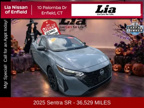 Gray 2025 Nissan Sentra SR for sale in Enfield, CT