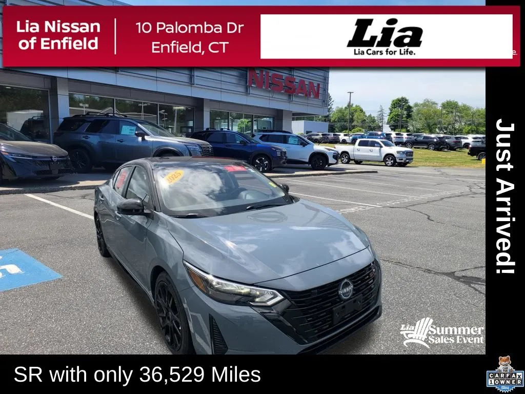 Gray 2025 Nissan Sentra SR for sale in Enfield, CT