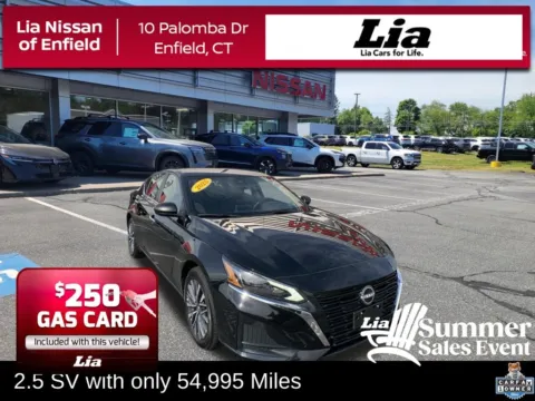 Black 2025 Nissan Altima 2.5 SV for sale in Enfield, CT