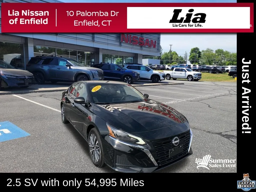 Black 2025 Nissan Altima 2.5 SV for sale in Enfield, CT