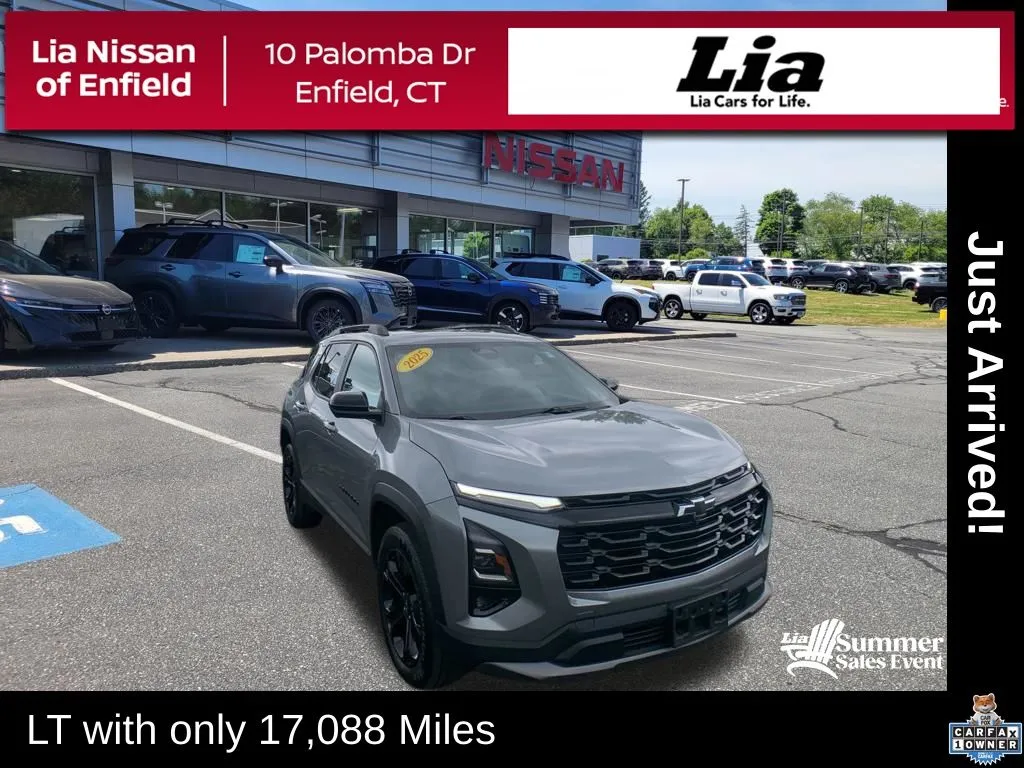 Gray 2025 Chevrolet Equinox LT for sale in Enfield, CT