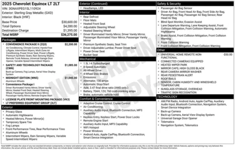 More photos of 2025 Chevrolet Equinox LT at Lia Nissan of Enfield, CT