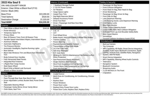 More photos of 2023 Kia Soul S at Lia Nissan of Enfield, CT