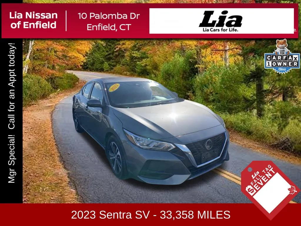 2023 Nissan Sentra SV for sale in Enfield, CT