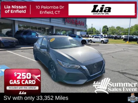 Gray 2023 Nissan Sentra SV for sale in Enfield, CT