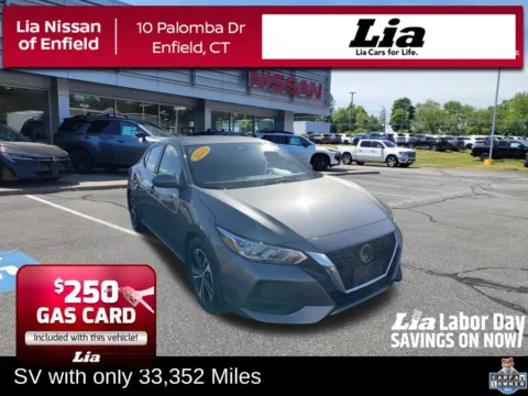 Gray 2023 Nissan Sentra SV for sale in Enfield, CT