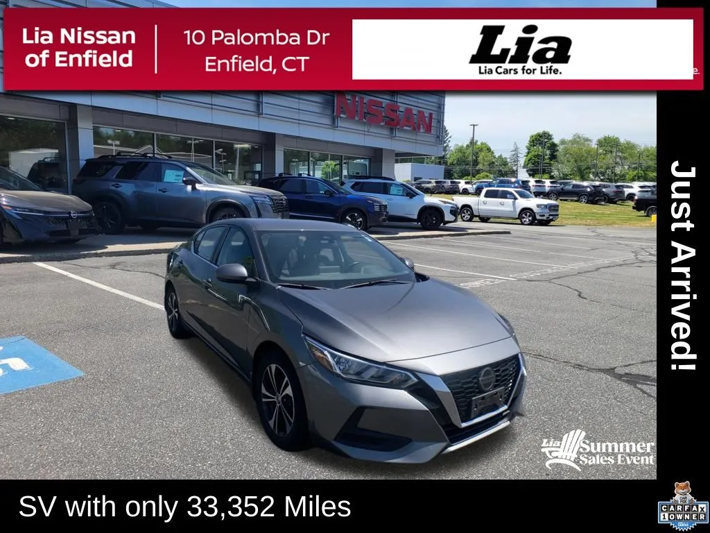 Gray 2023 Nissan Sentra SV for sale in Enfield, CT
